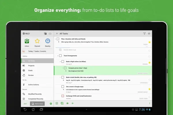 MyLifeOrganized android App screenshot 6